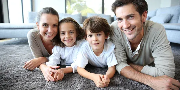 family in a pest free home